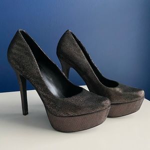 JESSICA SIMPSON Like New Platform High Heels - 8.5